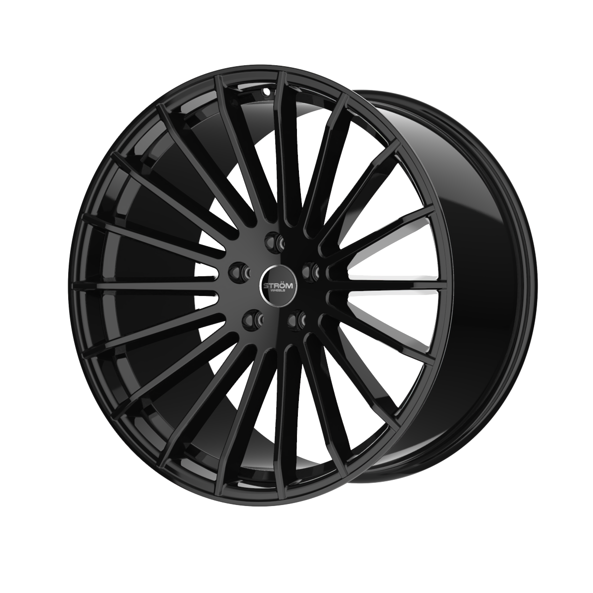 STROM STR4 Gloss Black 23x10.5 5x112 ET25