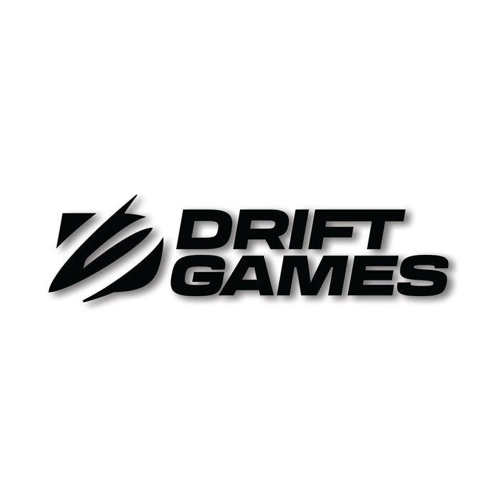 Logo Sticker Black • Drift Games