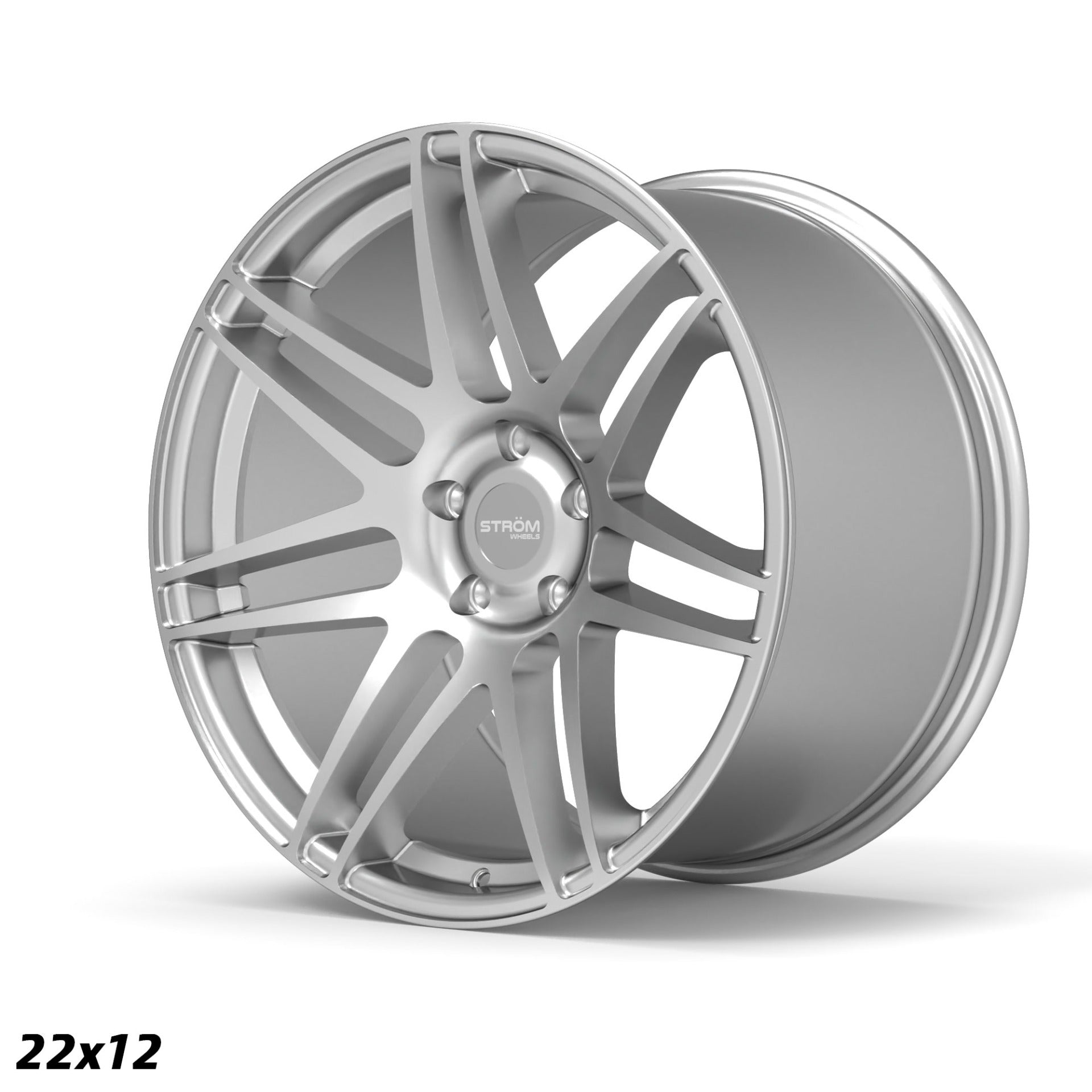 STROM STR3 Quartz Silver 22x12 5x120 ET35