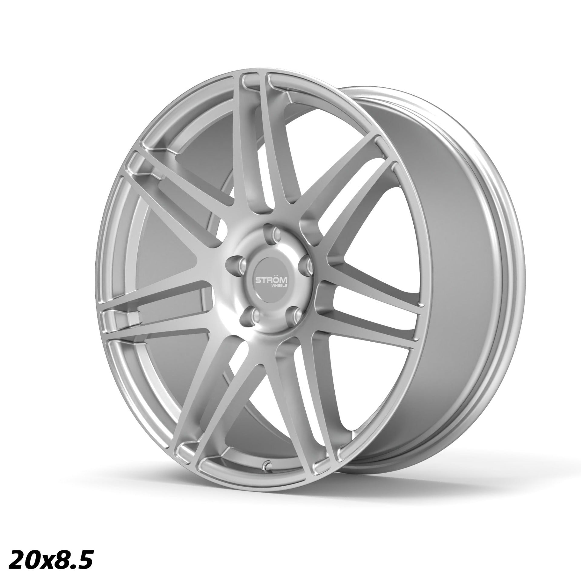 STROM STR3 Quartz Silver 20x8.5 5x120 ET35