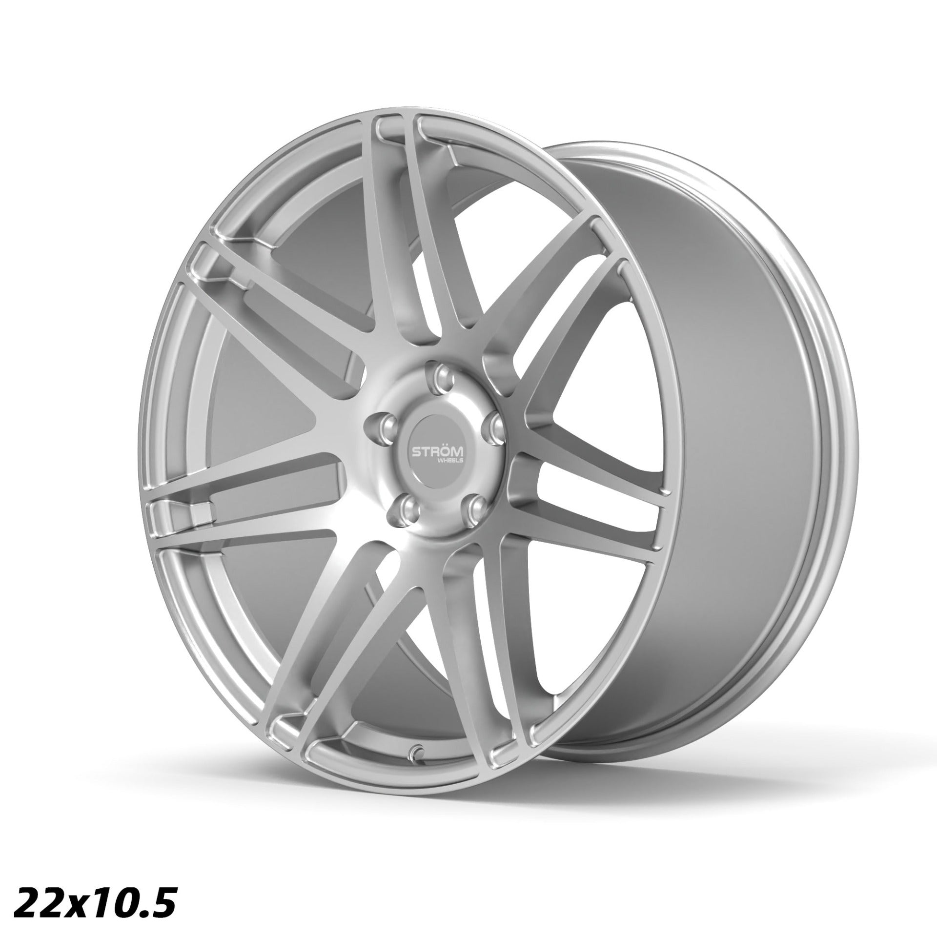 STROM STR3 Quartz Silver 22x10.5 5x120 ET40