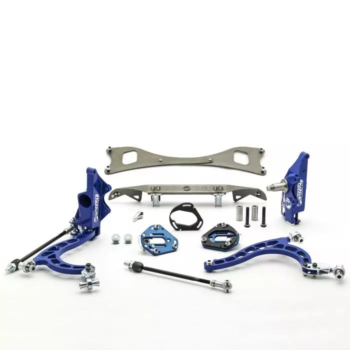 Wisefab Nissan S14  S15 Front V2 Drift Angle Lock Kit with Rack Relocation