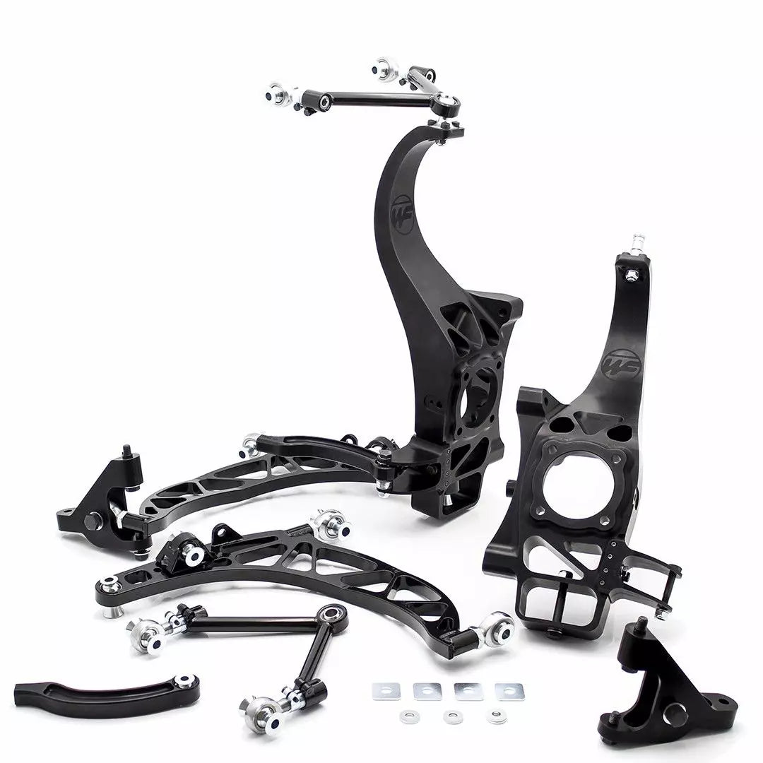 Wisefab Nissan R35 GT-R Front Suspension Drop Knuckle Kit