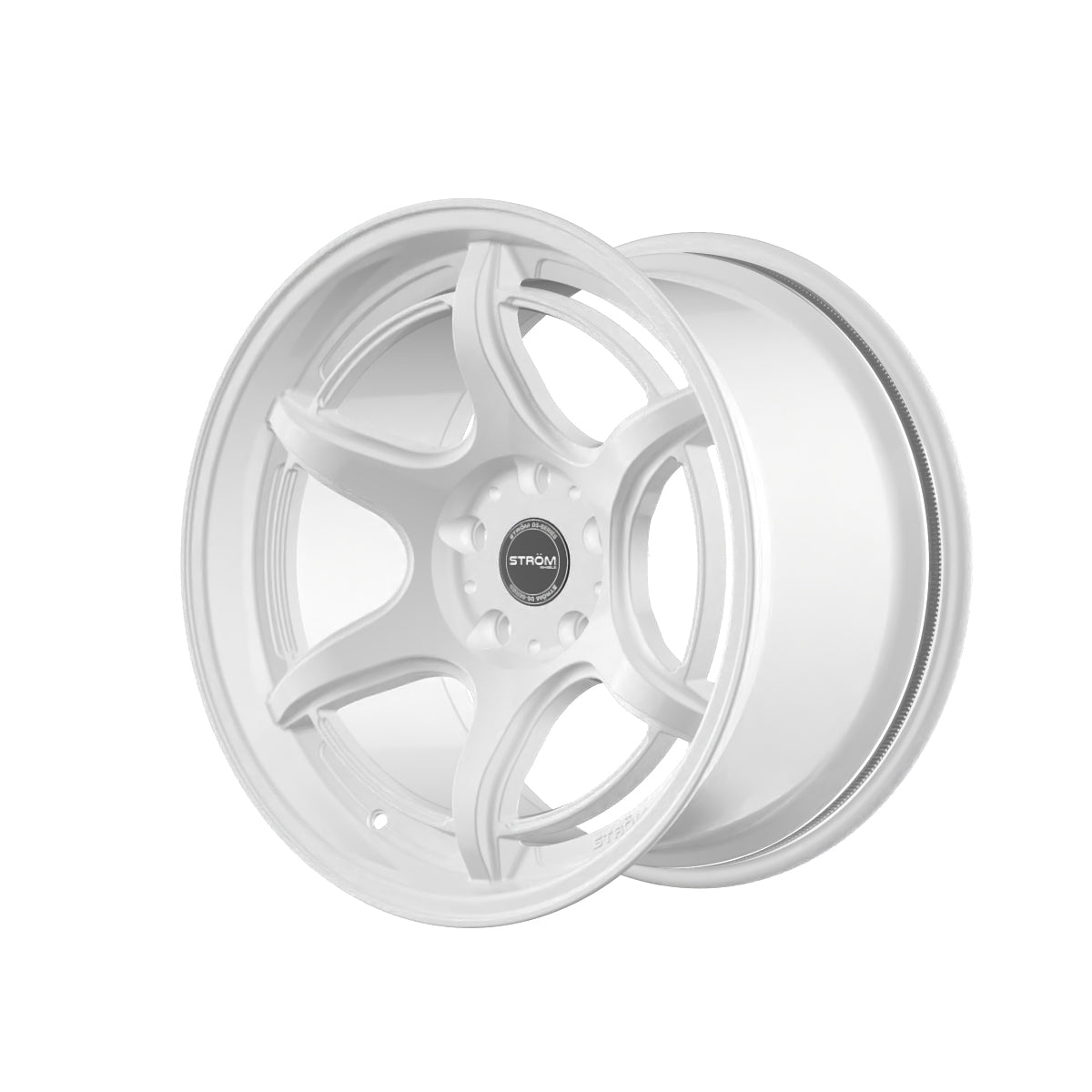 STROM DS-F45 Full Gloss White 17x8.5 5x114.3 ET26