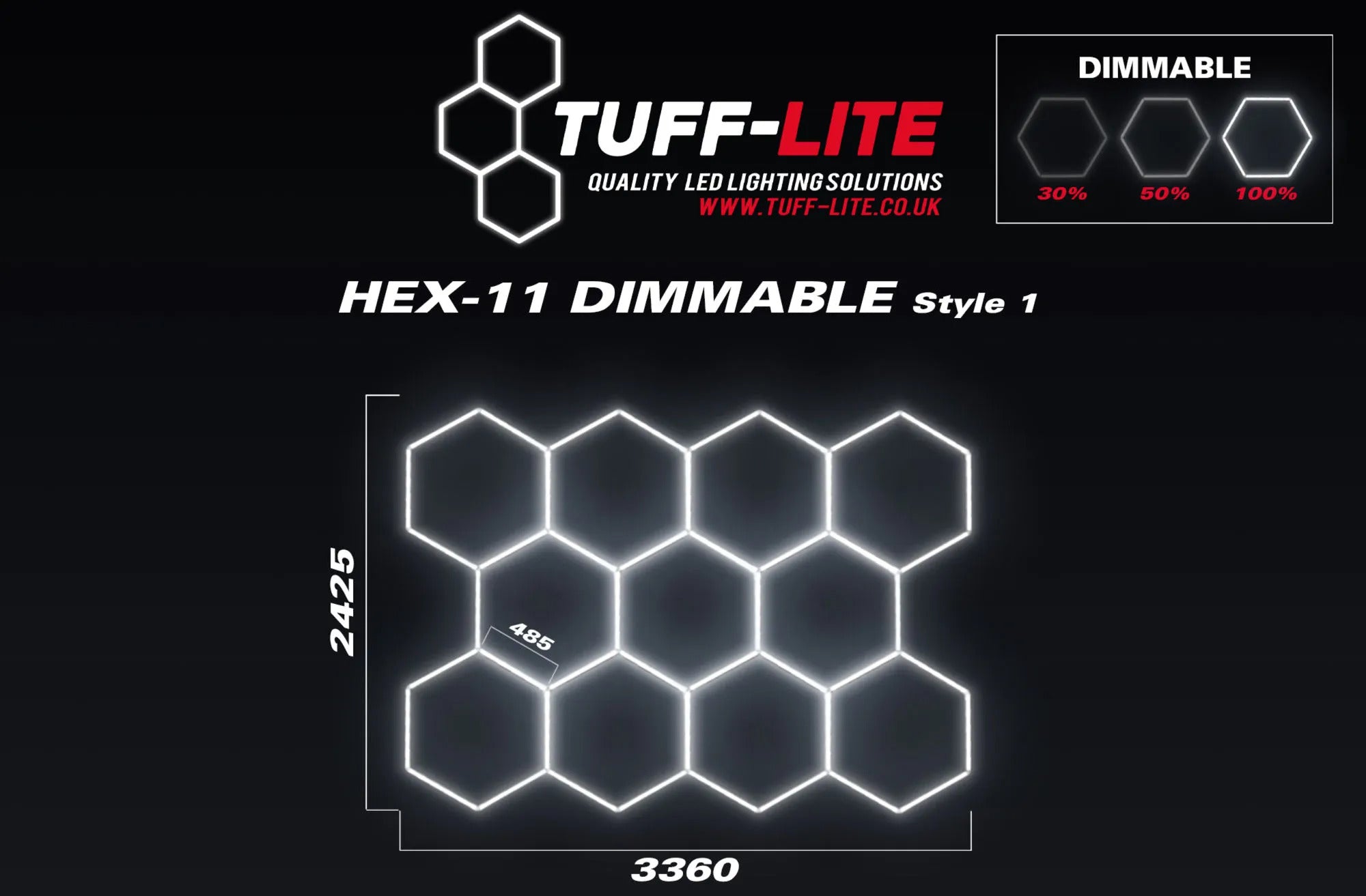 TUFF-LITE / DIMMABLE TUFF-HEX11