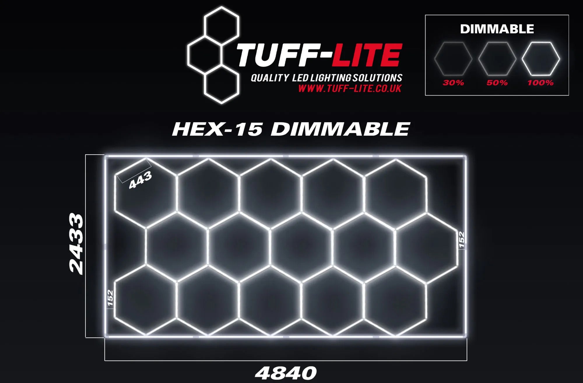 TUFF-LITE / DIMMABLE TUFF-HEX15