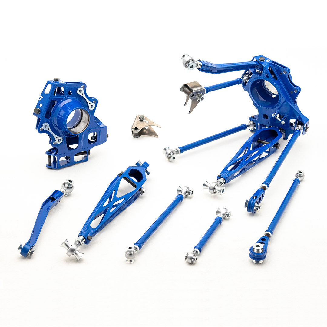 Wisefab Toyota Supra A90 Rear Wide Suspension Drop Knuckle Kit