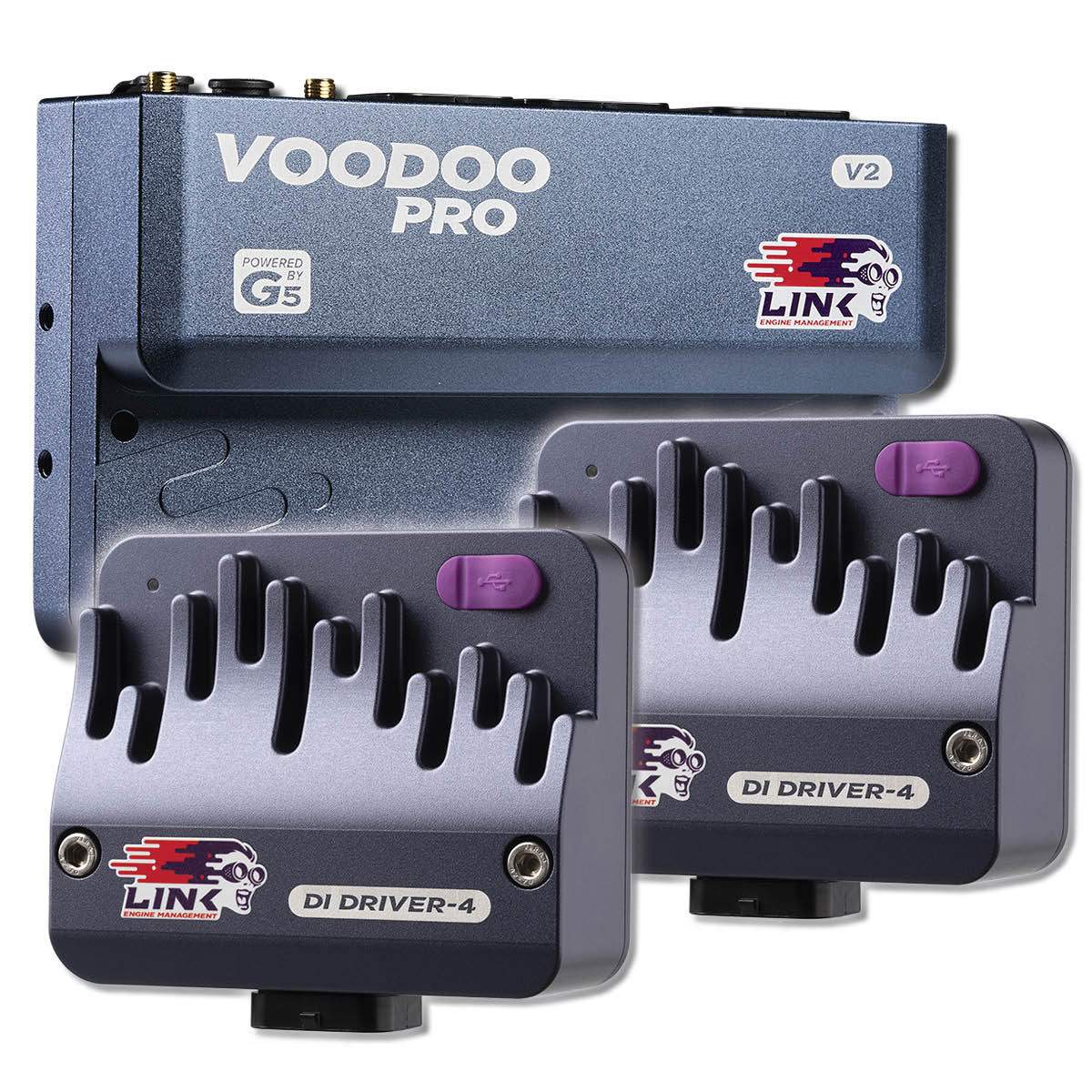 Link ECU G5 Voodoo Pro + 2 x DI Driver-4 Bundle
