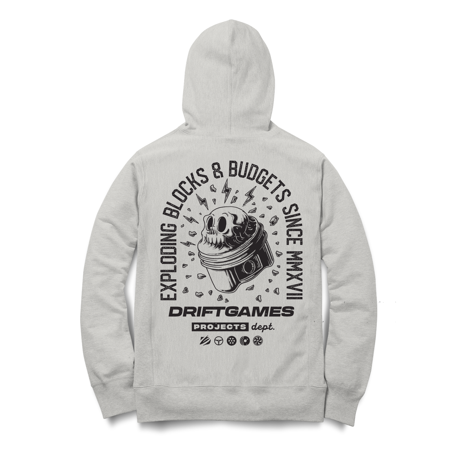 Exploding Blocks Hoody