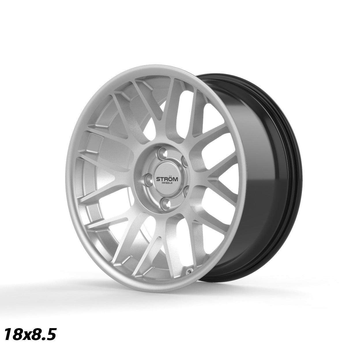 STROM STR2 Quartz Silver 18x8.5 5x120 ET20