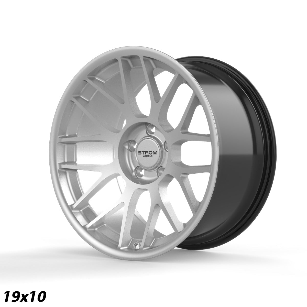 STROM STR2 Hyper Silver 19x10 5x120 ET22