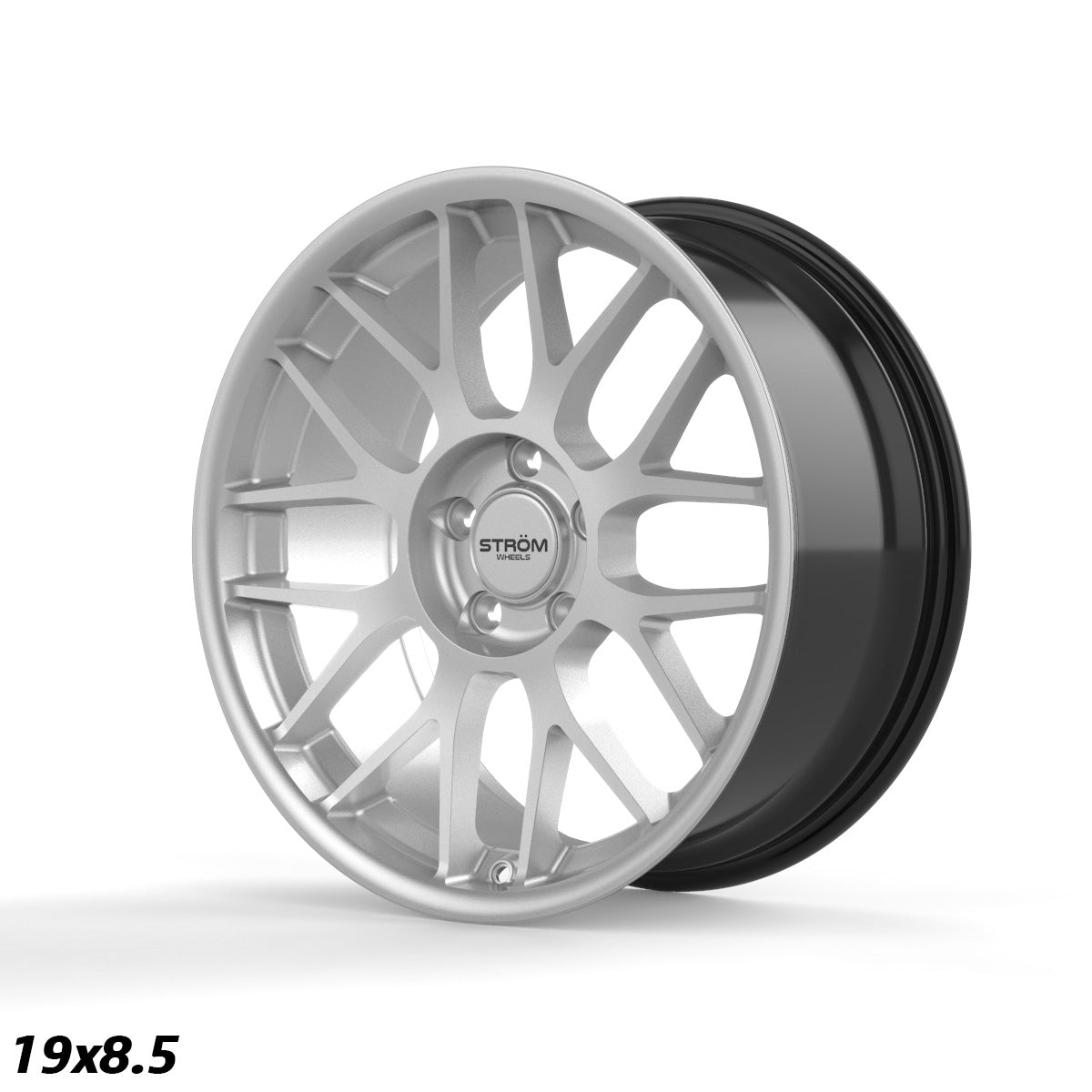 STROM STR2 Hyper Silver 19x8.5 5x120 ET35